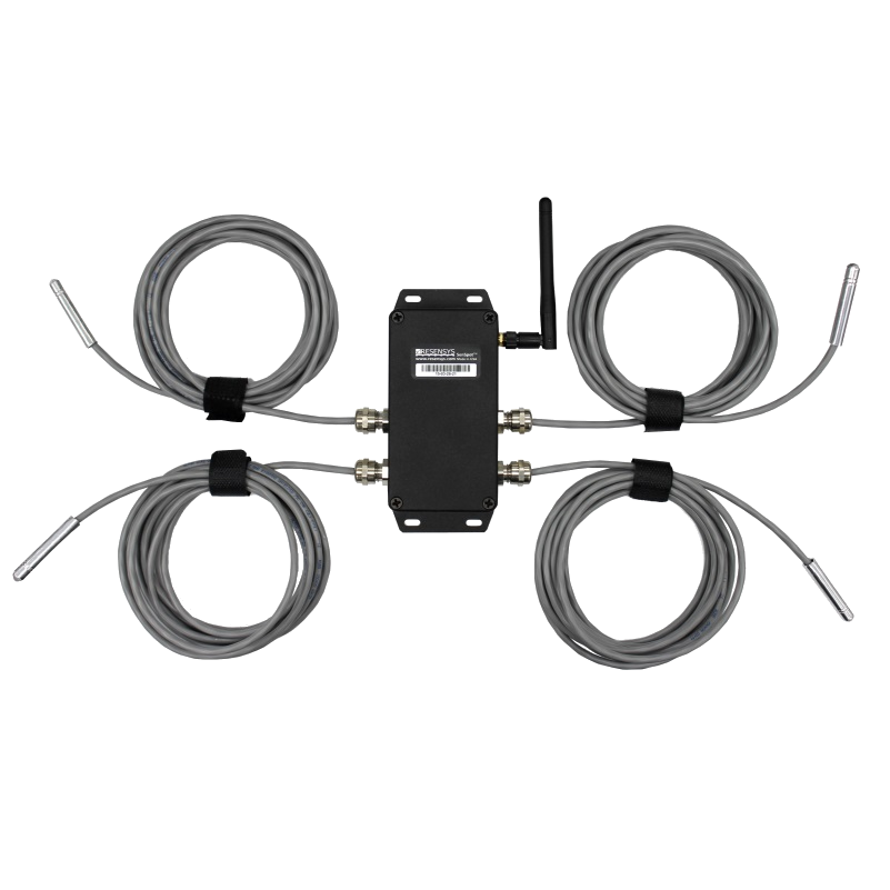 Wireless Four Channel Temperature Gauge Sensor